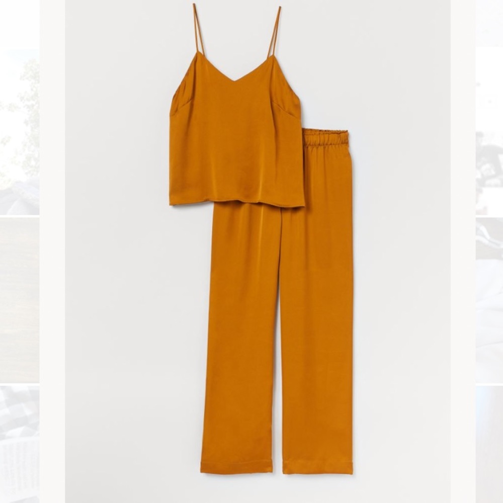 Satin Pajamas Set